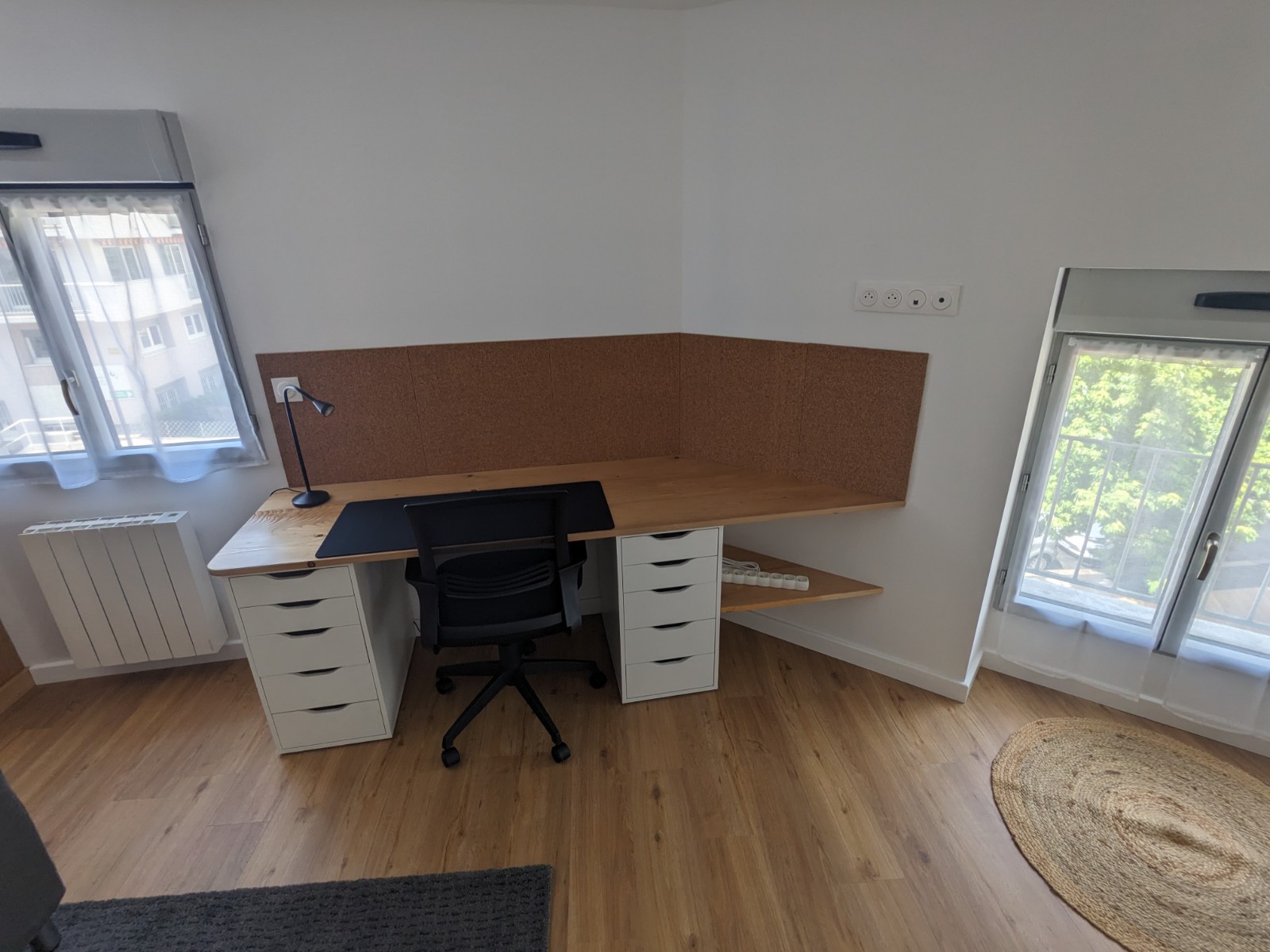 `Photo d'un studio dans la résidence étudiante Arcole à Saint-Étienne`